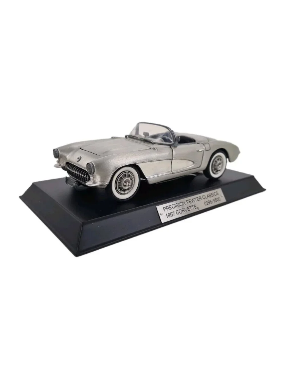 Franklin Mint Precision Pewter Classic 1957 Corvette 1:24 DieCast B11B880